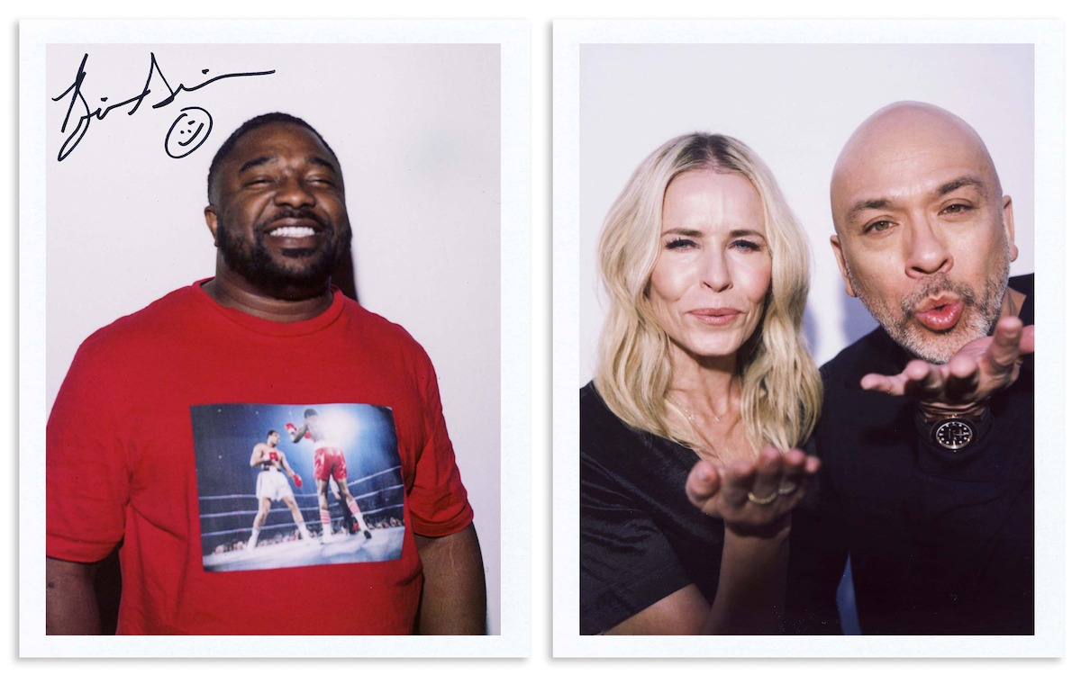 Brian Simpson, Chelsea Handler and Jo Koy - Backstage Polaroids from the 2022 Netflix Is a Joke Festival 