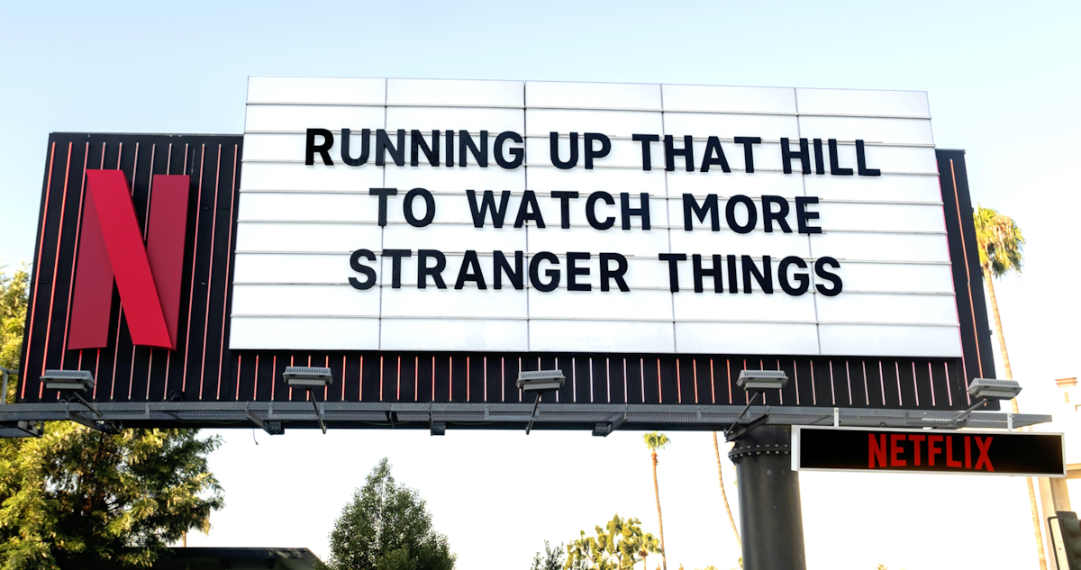 ‘Stranger Things’ Sunset marquee