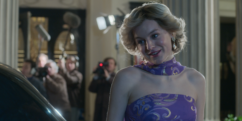 Purple Strapless Tub Dress she looks stunning