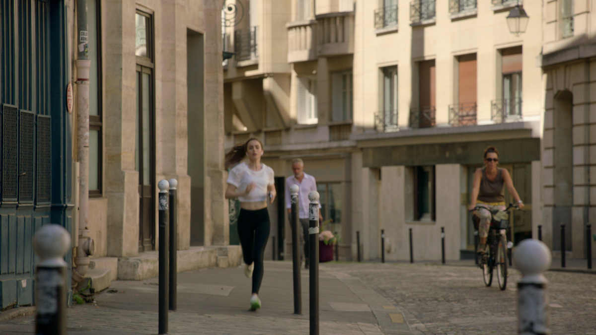Emily in Paris' Peloton Exercise Bike Parody Explained - Netflix Tudum