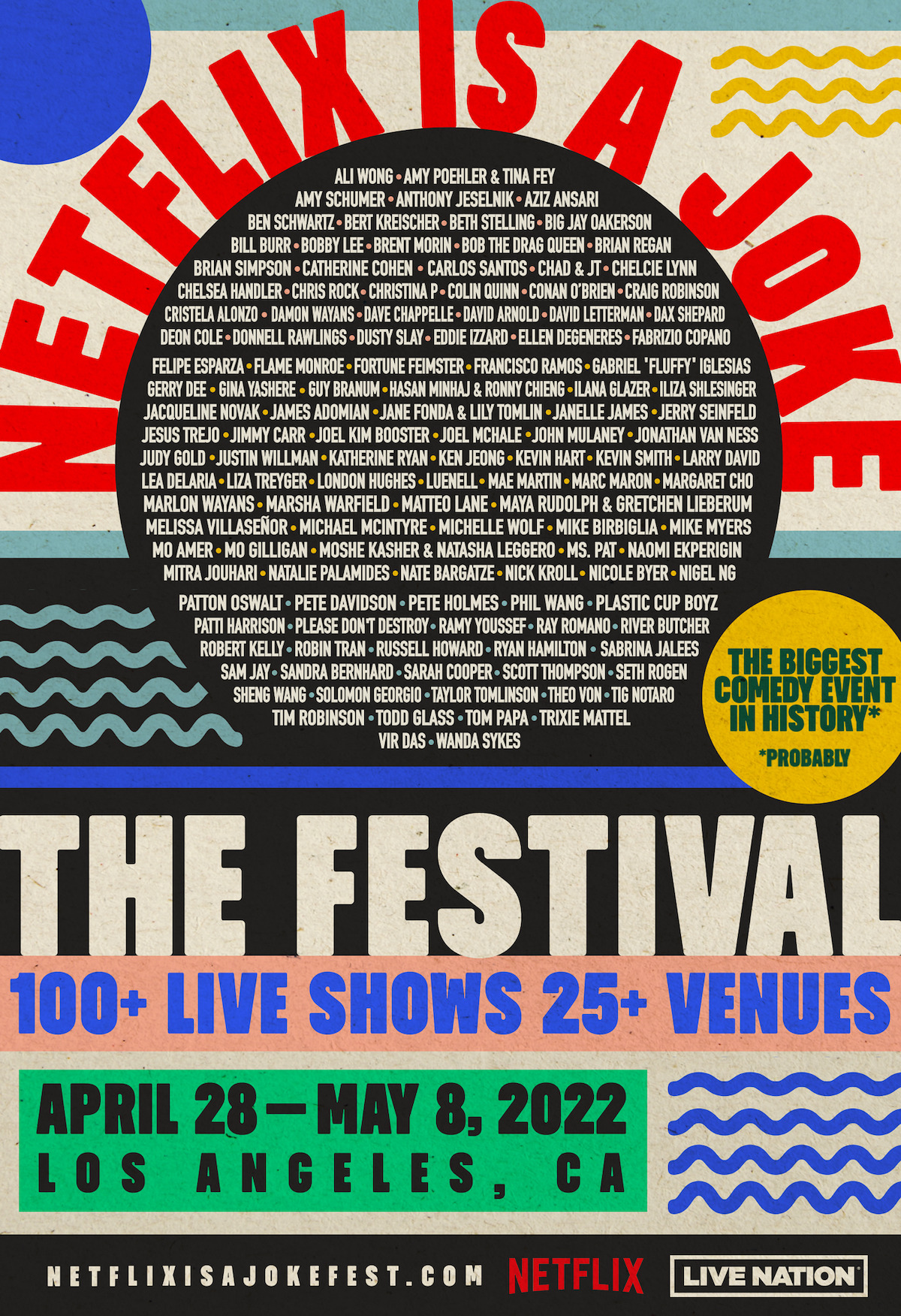 Netflix Is A Joke Festival Lineup Dates Venues Netflix Tudum Netflix Is A Joke Festival Lineup Dates Venues Netflix Tudum