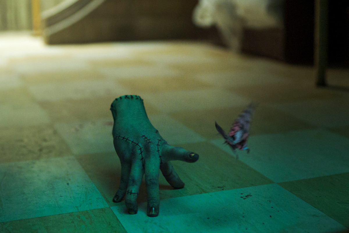 Thing in ‘Wednesday’ Season 2.