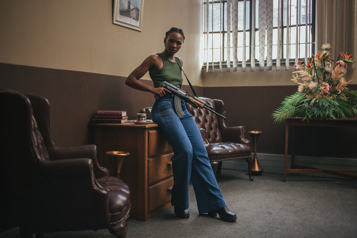 A photo of Noxolo Dlamini as Mbali Terra - Your Guide to the Cast of South African Drama ‘Silverton Siege’