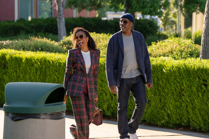 Karen Pittman as Dawn and Wood Harris as Eric in 'Forever'