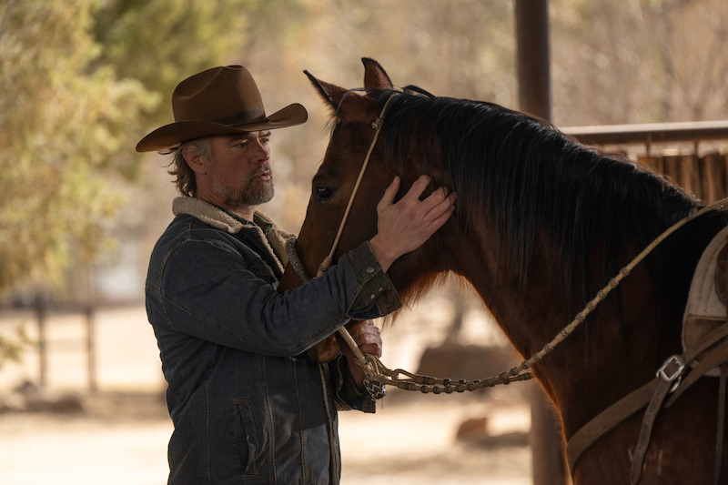 Josh Duhamel as Staten in 'Ransom Canyon' Season 1.