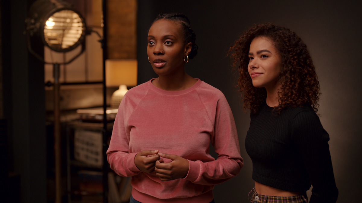 Tameka Griffiths as Braccia Charles, Antonia Gentry as Ginny Miller in ‘Ginny & Georgia’