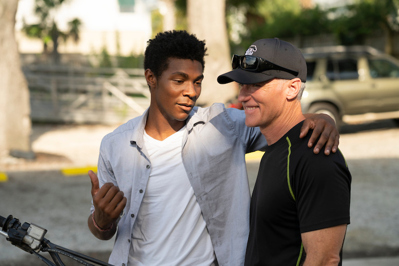 Jonathan Daviss in Outer Banks Season 1 Behind-the-Scenes Photo Gallery.