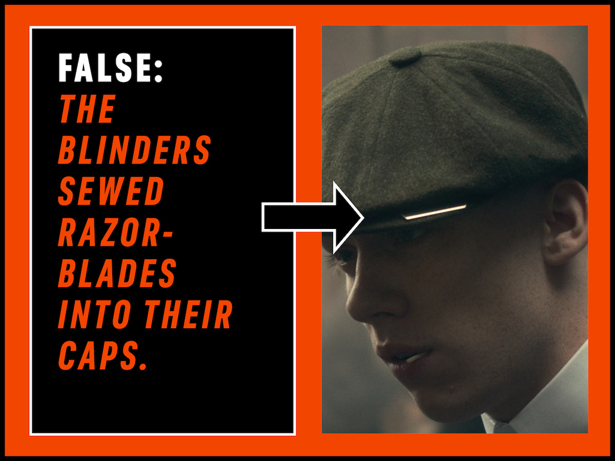 Peaky blinders hat store blade