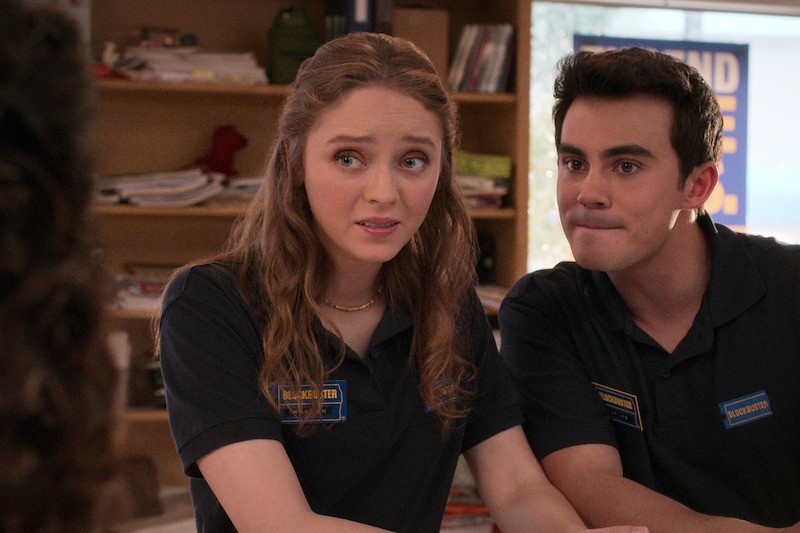 Hannah Hadman (Madeleine Arthur) and Carlos Herrera (Tyler Alvarez) - ‘Blockbuster’ First Look Photos