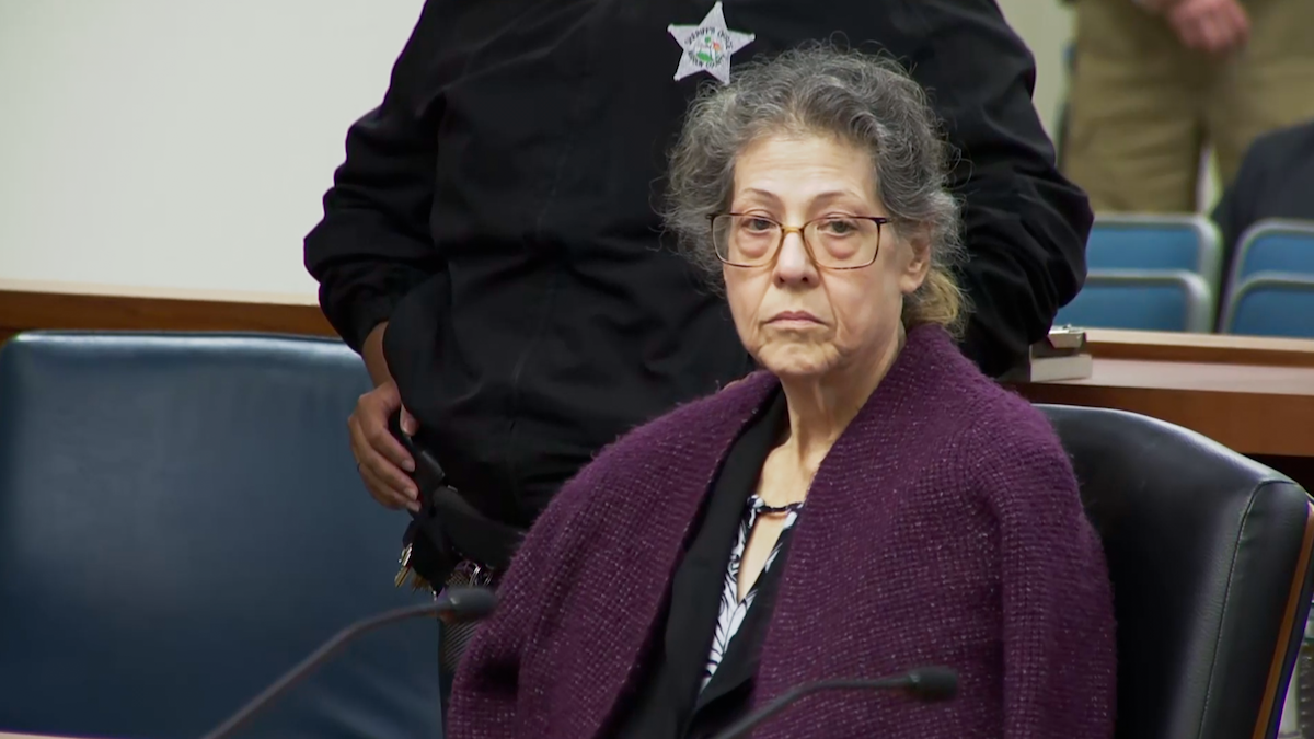 Susan Lorincz in court.
