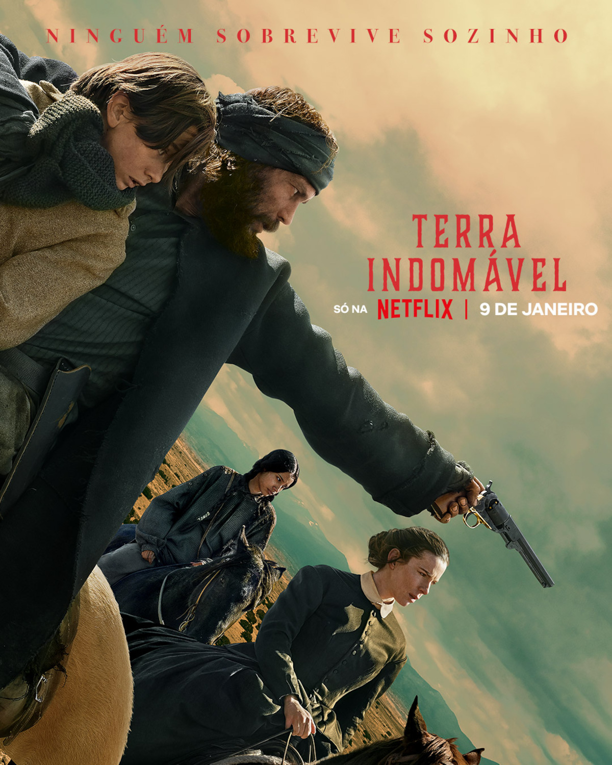 Arte principal de 'Terra Indomável'.