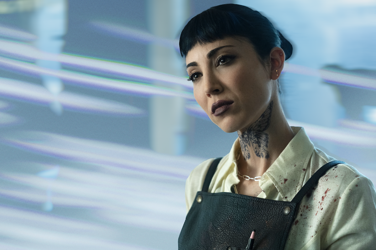 Briana Cuoco as Jenny Green in Dead Boy Detectives.