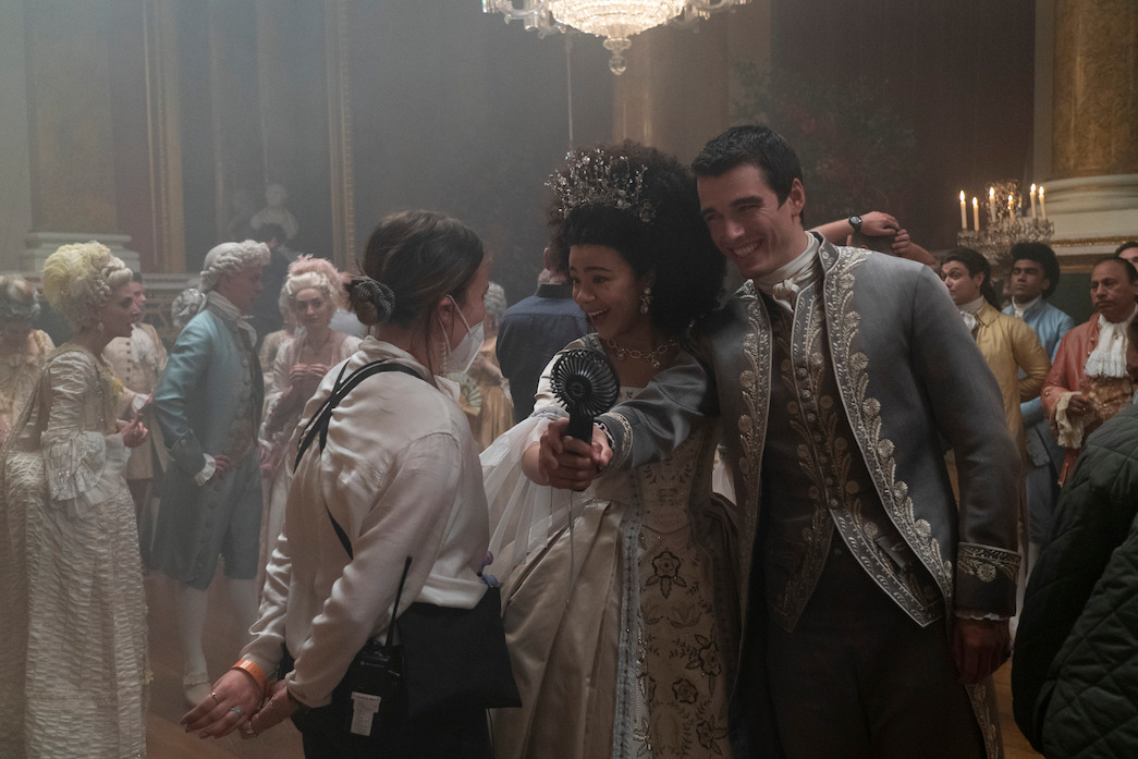 Behind the Scenes Photos of Queen Charlotte - Netflix Tudum