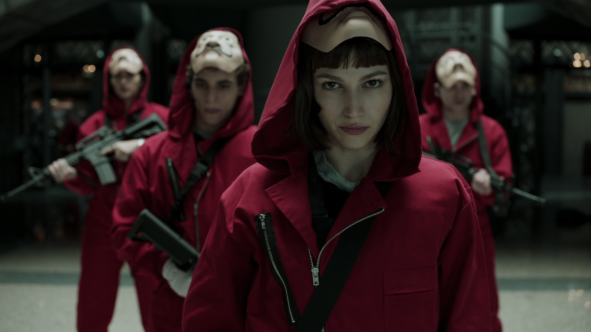 Tokyo's Most Badass Moments, Money Heist