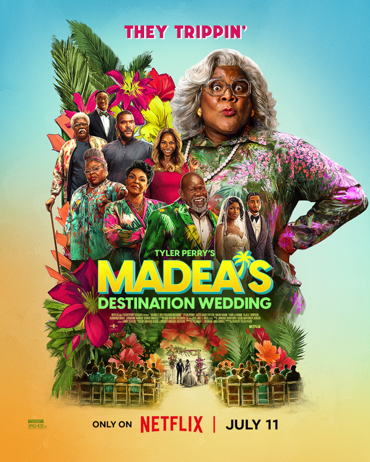 Key art from ‘Madea’s Destinaition Wedding’