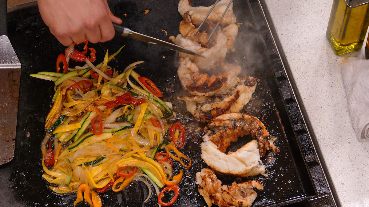 David Chang’s Teppanyaki Meat and Vegetables