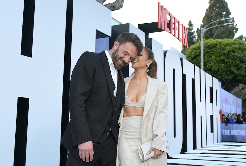 Ben Affleck and Jennifer Lopez at 'The Mother' premiere.