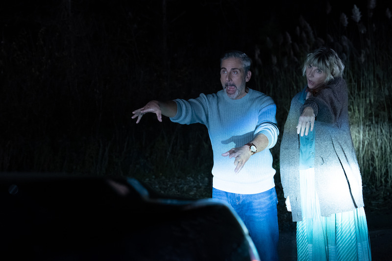 Steve Carell as Nick and Kerri Kenney as Anne in 'The Four Seasons'.