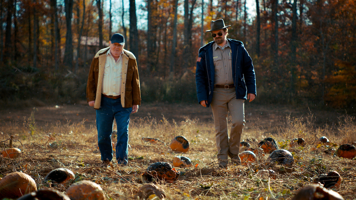 David Harbour as Hopper in ‘Stranger Things’ Season 2.