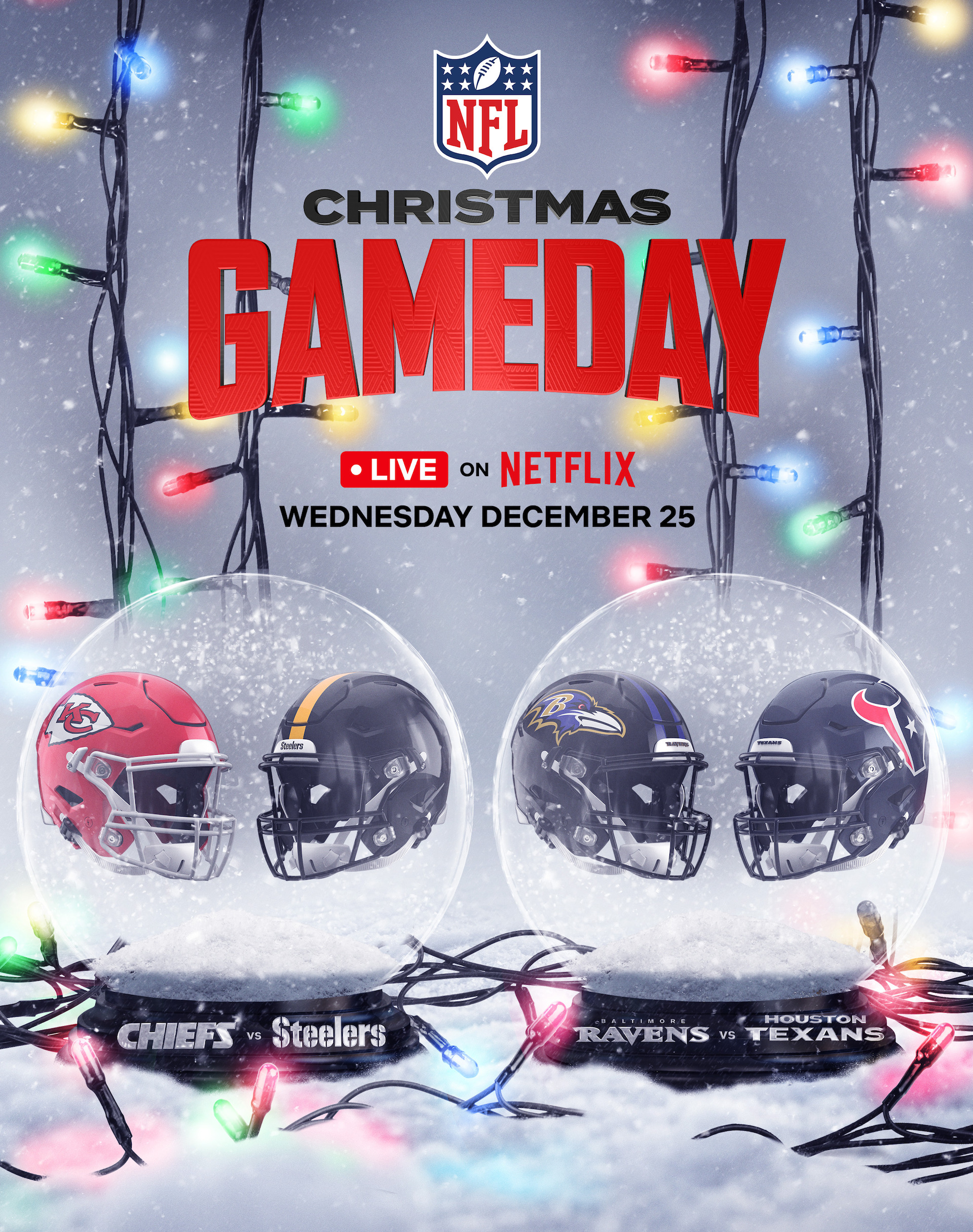 NFL Gameday - Kansas City Chiefs vs Pittsburgh Steelers Baltimore Ravens vs Houston Texans