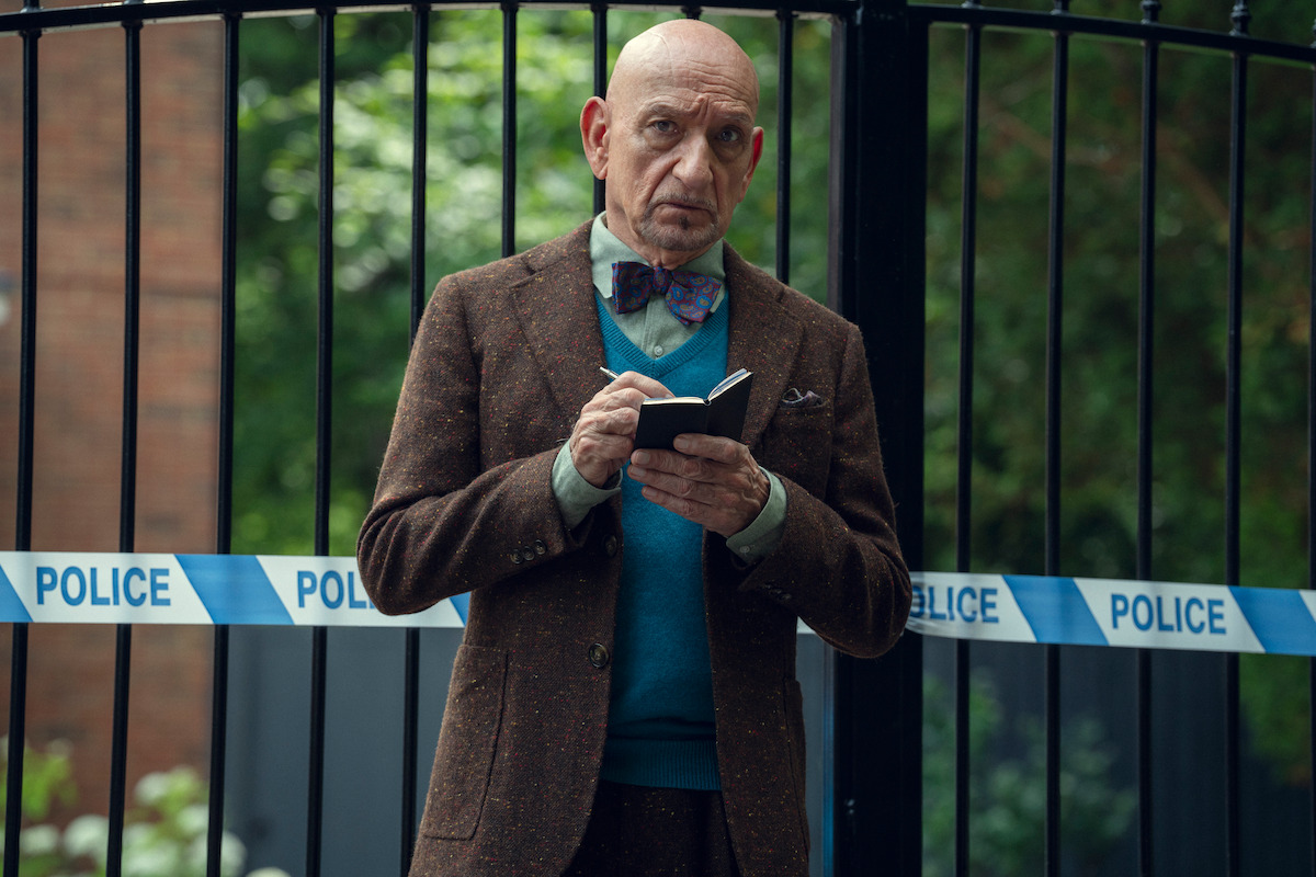 Sir Ben Kingsley in ‘The Thursday Murder Club’
