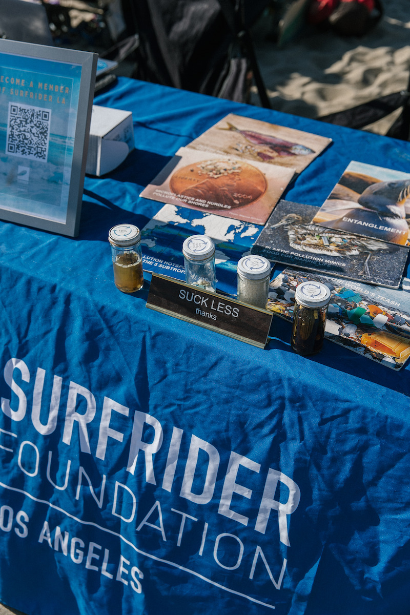 Surfrider Foundation table