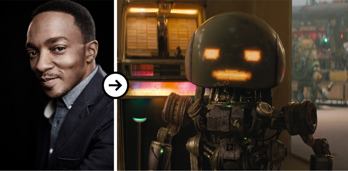 Anthony Mackie as Herman in ‘The Electric State’