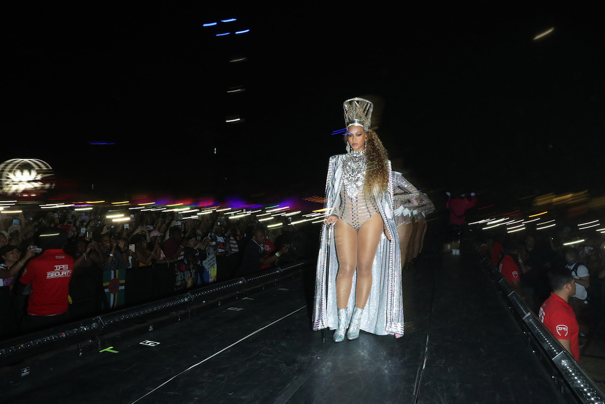 Beyoncé in a still image from the documentary ‘HOMECOMING: A Film by Beyoncé’