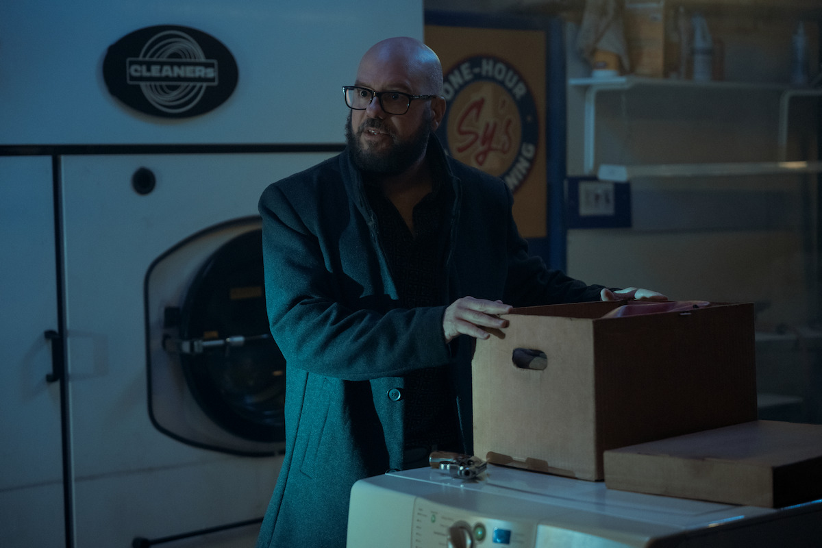 David Cross as Sy Grossman in ‘The Umbrella Academy’ Season 4.