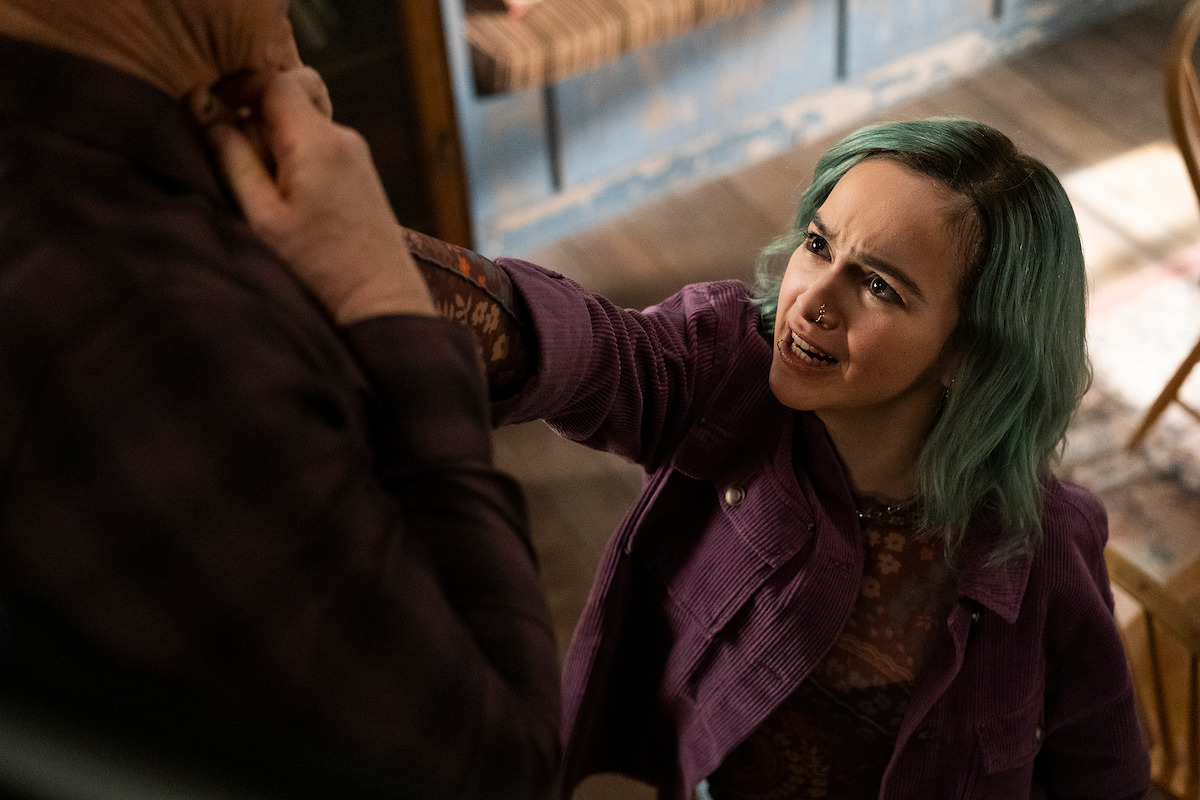 Taylor Blackwell as Liza Vanderspeigle in ‘Resident Alien’ Season 3.