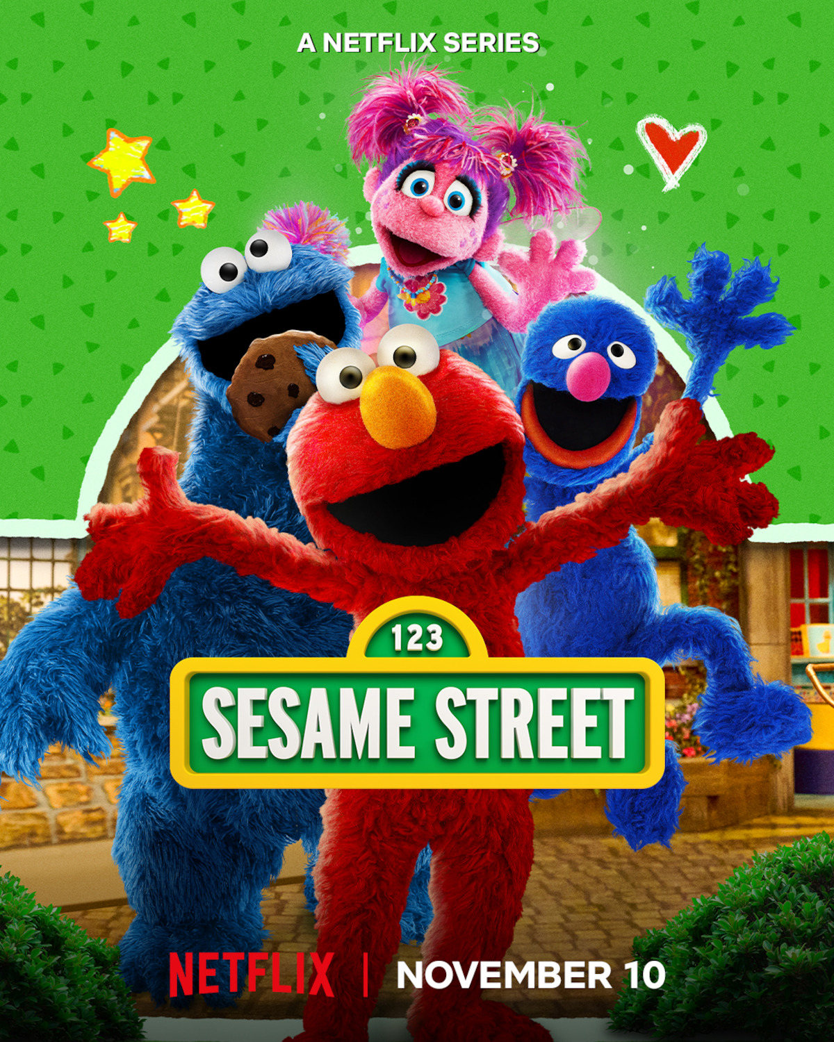 Sesame Street key art.
