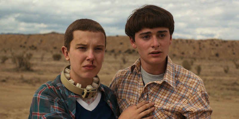 From left: Brown as Eleven and Schnapp as Will in Stranger Things Season 4, Volume 2. - See Over 100 Photos From ‘Stranger Things’ Season 4 Volume 2