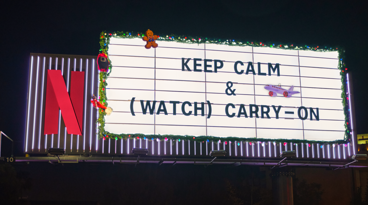 Sunset Blvd Marquee - Carry-On ‘Keep Calm & (watch) Carry-On’