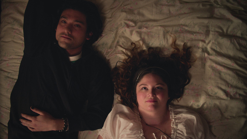 Will Sharpe and Megan Stalter in 'Too Much'