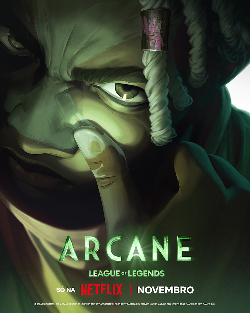 Pôsteres dos personagens da temporada 2 de ‘Arcane’
