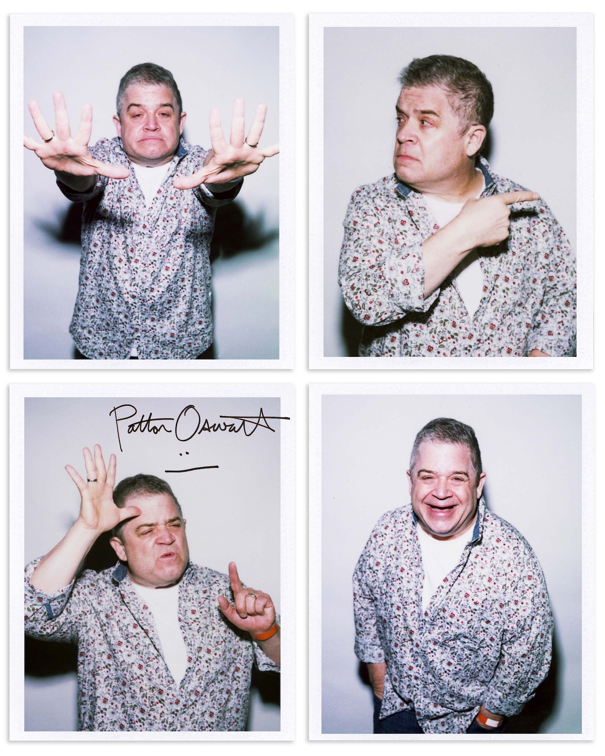 Patton Oswalt - Backstage Polaroids from the 2022 Netflix Is a Joke Festival