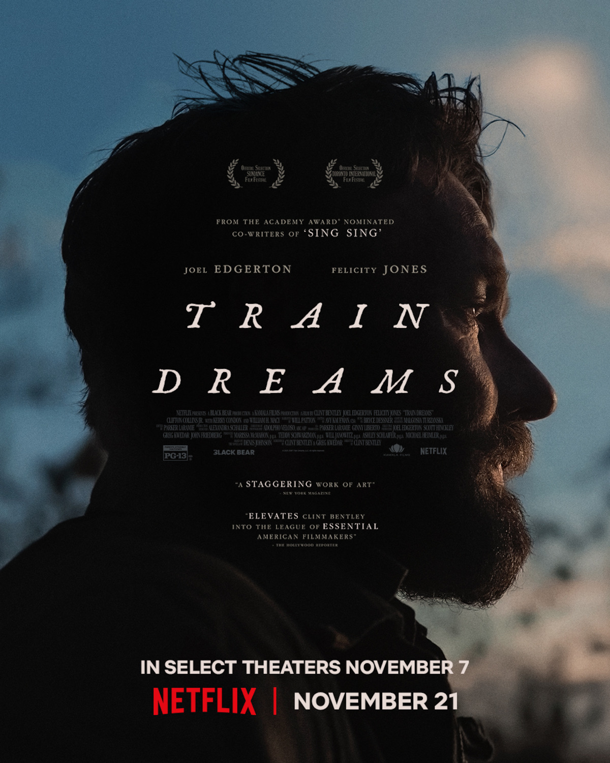 The key art for ‘Train Dreams.’
