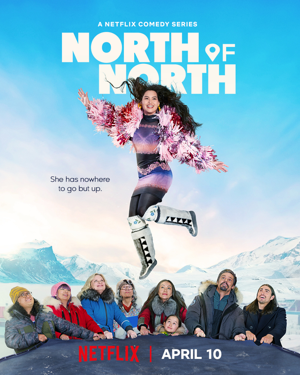 Key art for the comedy series ‘North of North’.