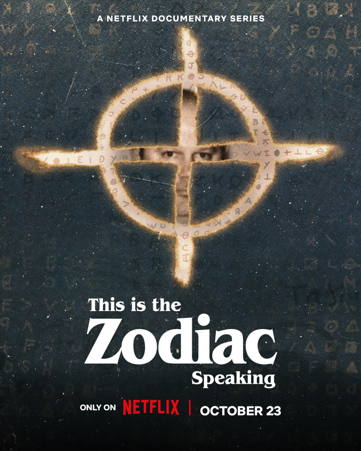 'This is the zodiac speaking' key art.