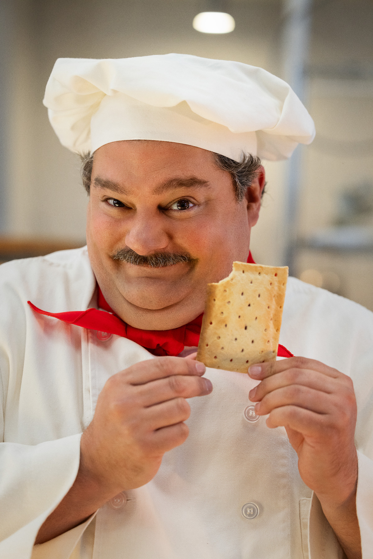 Bobby Moynihan as Chef Boy Ardee in ‘Unfrosted.’