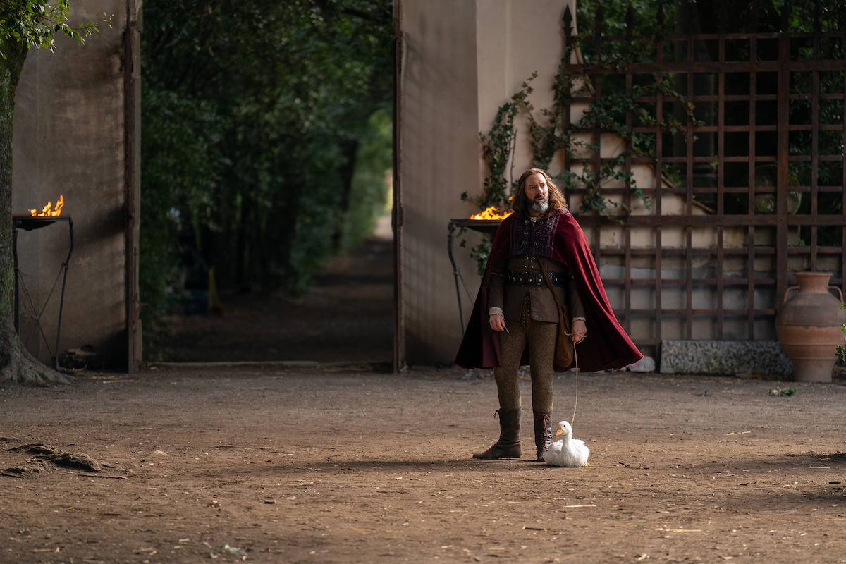 Tony Hale as Sirisco in ‘The Decameron’ Season 1.
