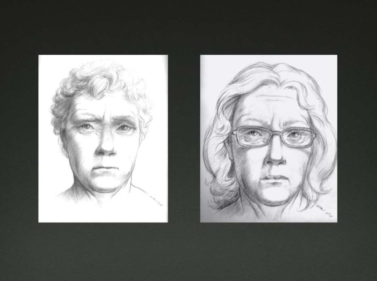 Michelle Vitali's Jane Doe sketches.