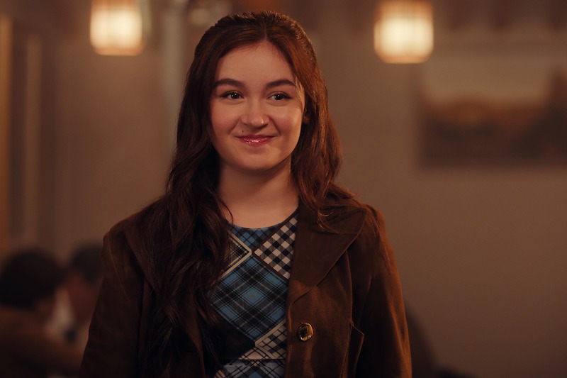 Anna Cathcart as Kitty Song Covey smiles in Season 2 of 'XO, Kitty'