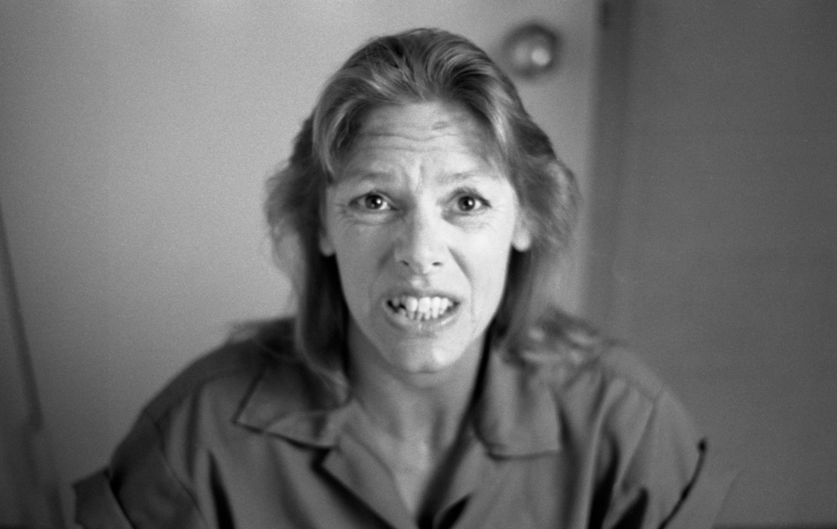 Aileen Wuornos speaking in an interview on death row