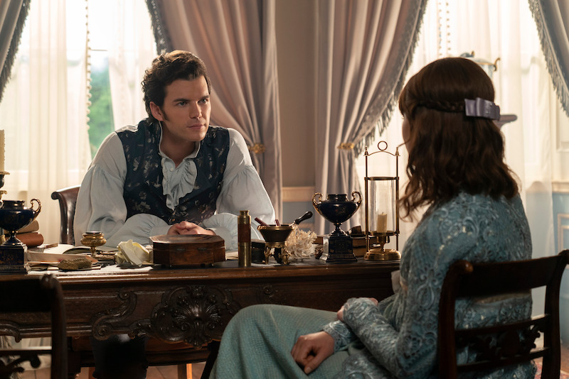 Luke Newton as Colin Bridgerton in Season 3 of 'Bridgerton'