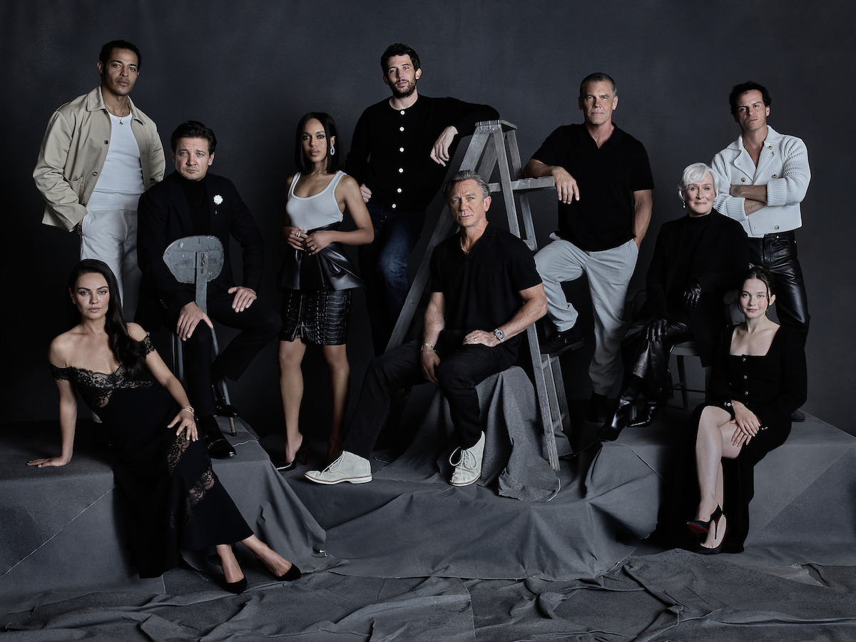 Mila Kunis, Daryl McCormack, Jeremy Renner, Kerry Washington, Josh O’Connor, Daniel Craig, Josh Brolin, Glenn Close, Andrew Scott, and Cailee Spaeny of ‘Wake Up Dead Man: A Knives Out Mystery’