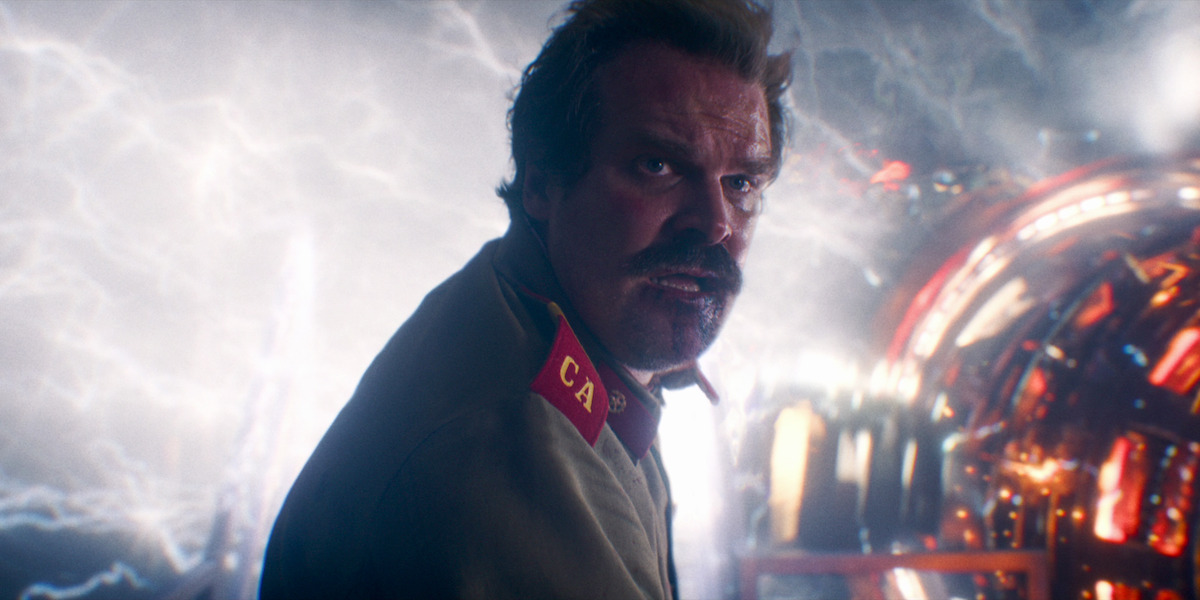 David Harbour as Hopper in ‘Stranger Things’ Season 3.