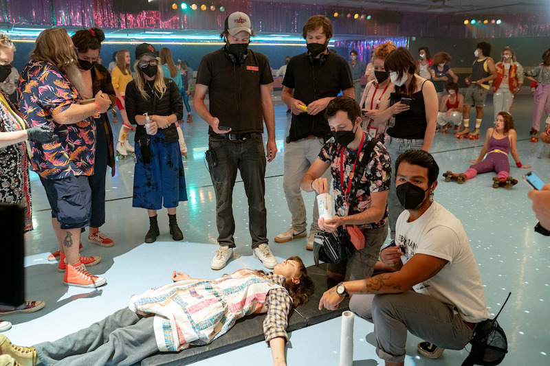 Wipeout, man - 68 Behind-the-Scenes pics from ‘Stranger Things’ Season 4 You Have to See Slideshow