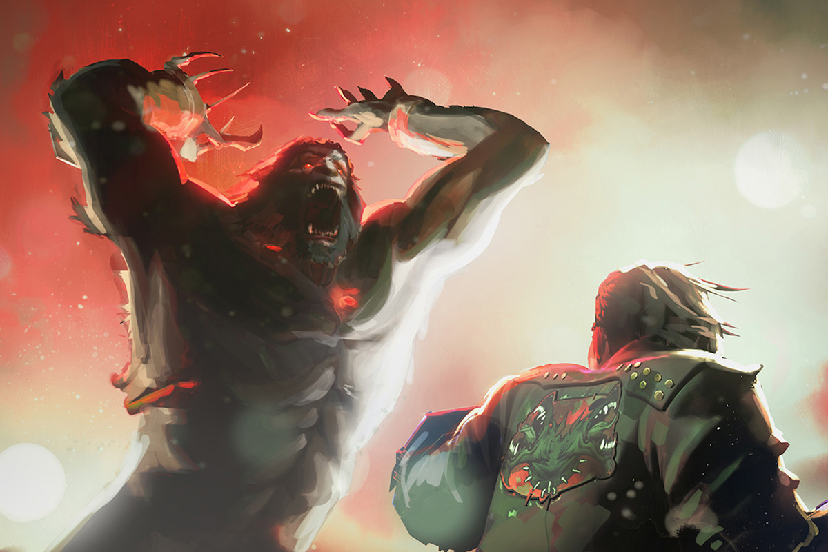 Sketch of the character Warwick in ‘ARCANE’ Season Two.