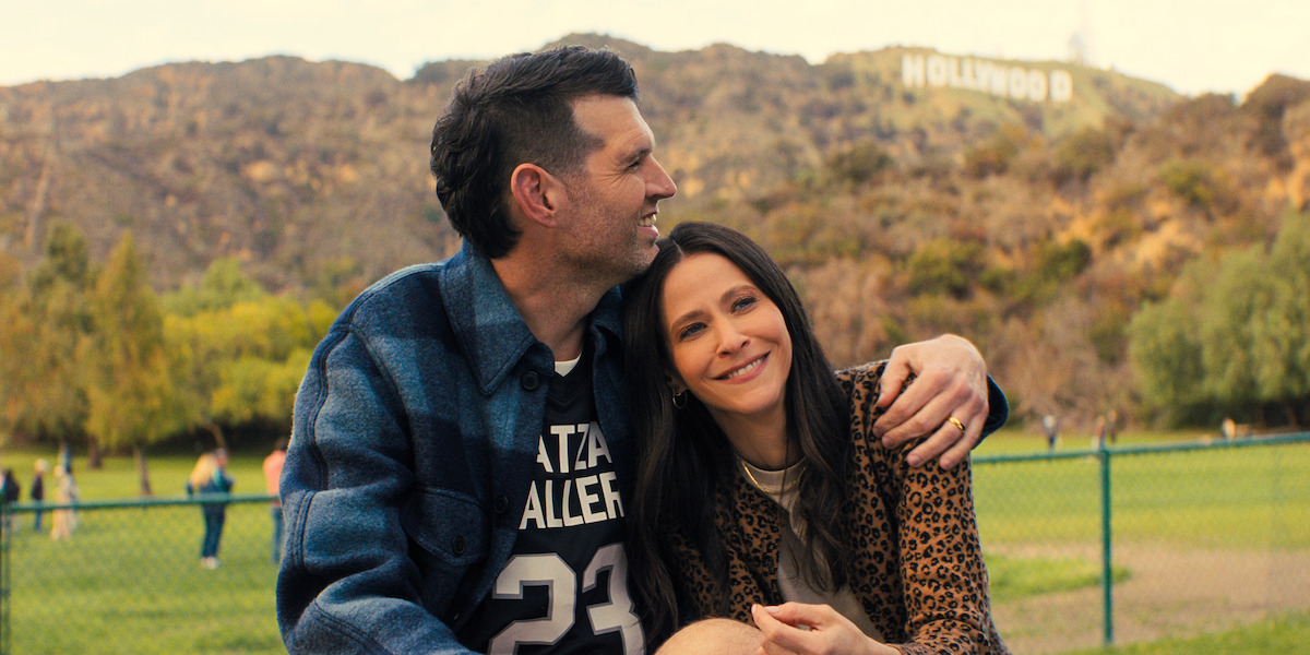 Timothy Simons as Sasha, Jackie Tohn as Esther in ‘Nobody Wants This’ Season 2